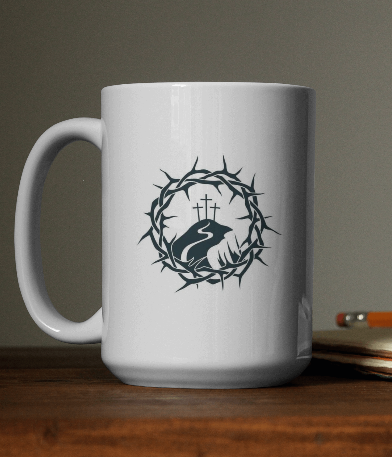 Calvary Mug